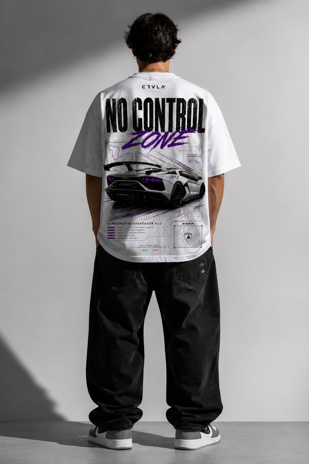 No Control Zone Aventador SVJ - back