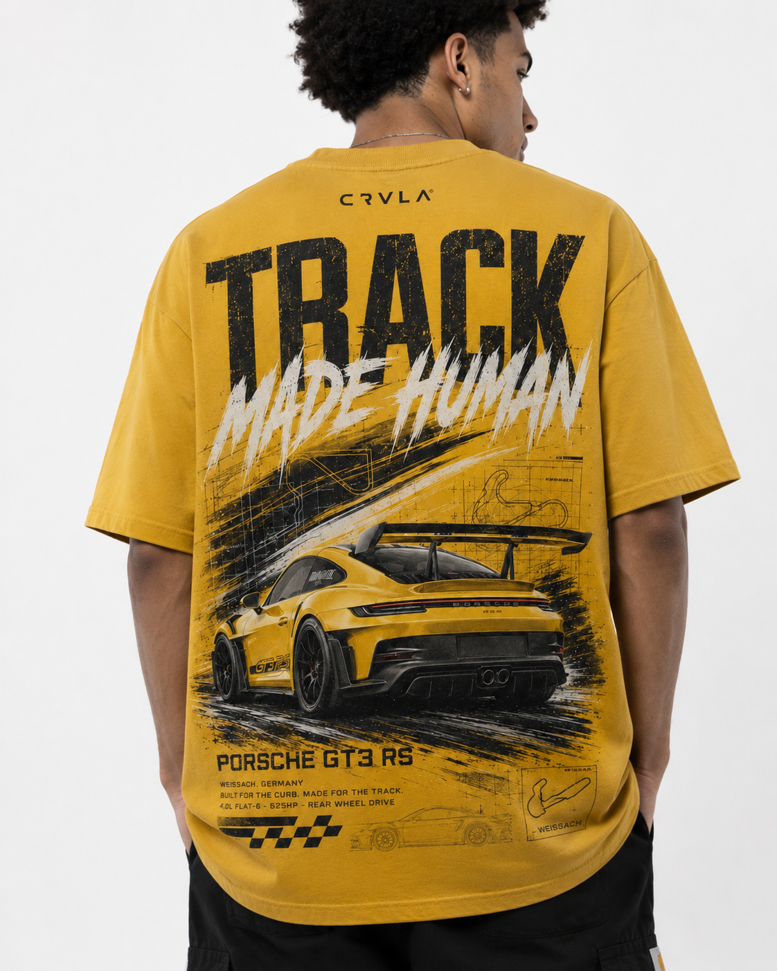 Track Made Human GT3 RS - back