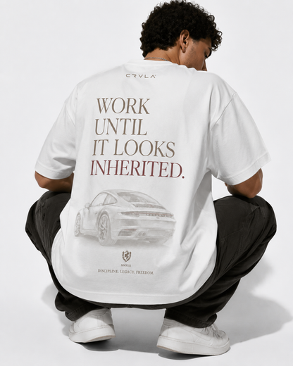 Work Until It Looks Inherited - back