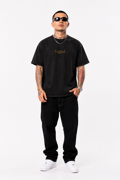 Luxury Is Earned - Black front