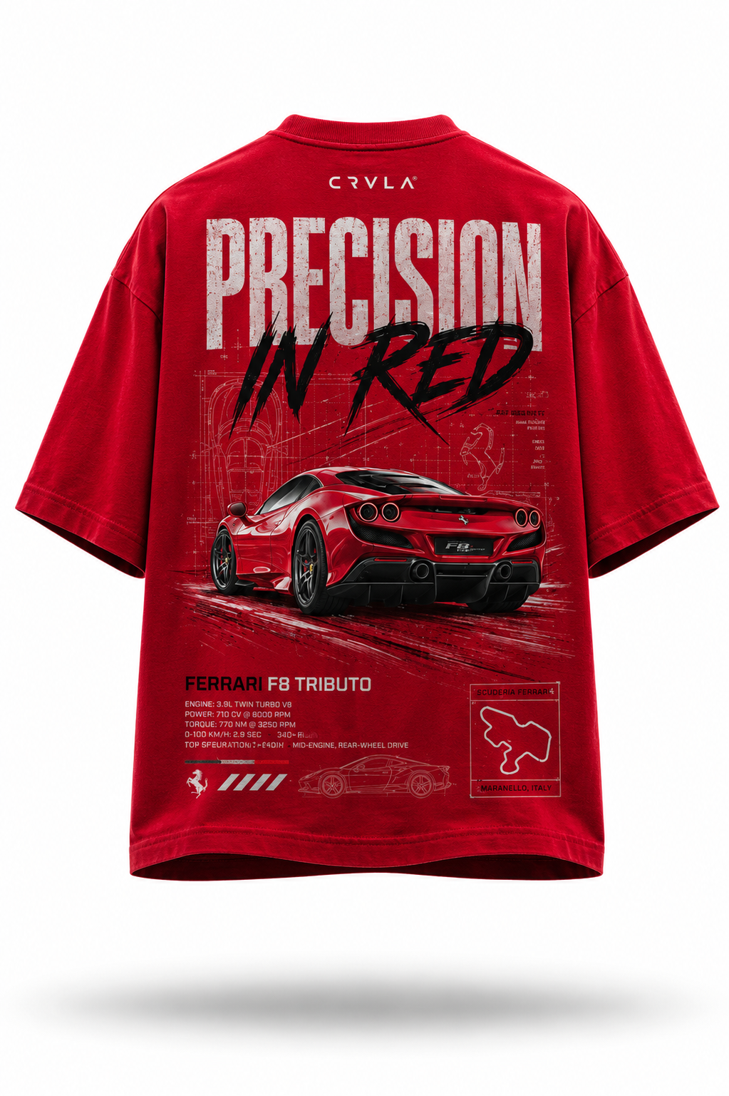 Precision in Red F8 Tributo